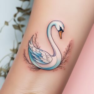 bird color tattoo designs