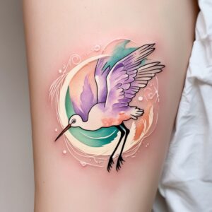 blue bird tattoo designs