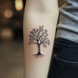 bonsai tree tattoo designs