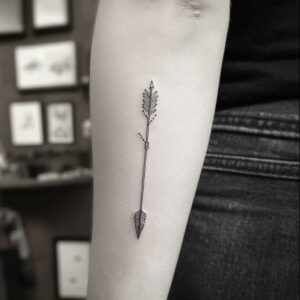 broken arrow tattoo