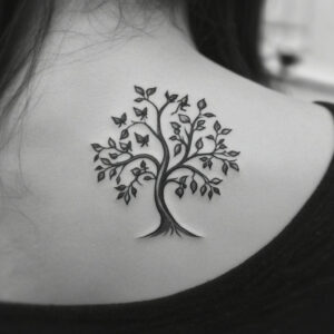 dead tree tattoo designs