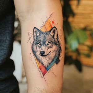 design wolf tattoo