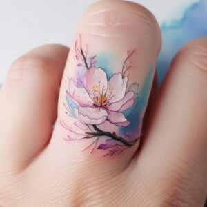 finger tattoo ring designs