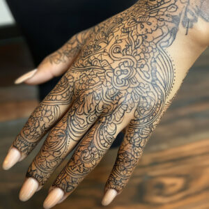 henna mehndi tattoo design