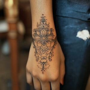 henna tattoo mehndi design