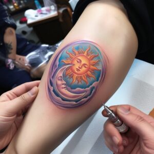 meaning of the sun and moon tattoo