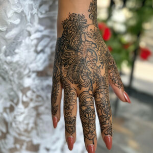 mehndi tattoo design