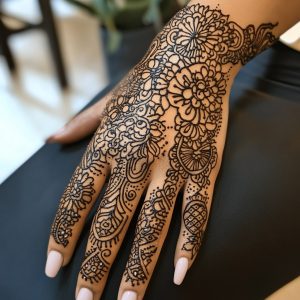 Mehndi tattoo designs for girls