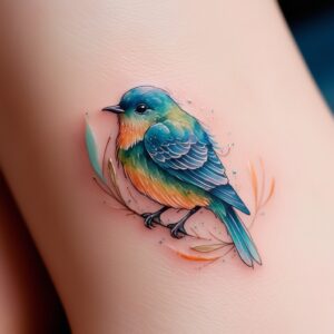 phoenix bird tattoo designs