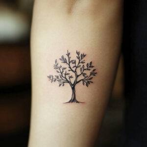 small tree tattoo designs