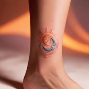 soul eater sun and moon tattoo