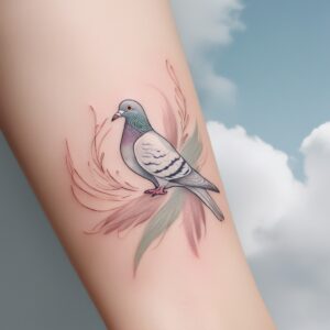 sparrow bird tattoo designs