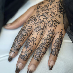 tattoo design of mehndi