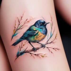 three bird tattoo designs