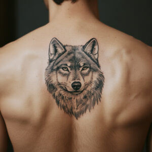 wolf tattoo designs for men