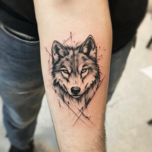 wolf tattoo drawing designs