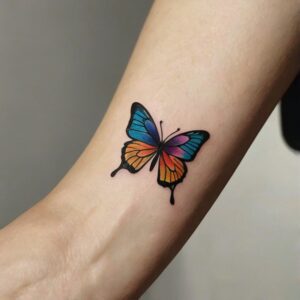 butterfly tattoo images on wrist