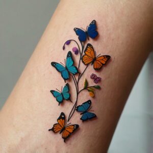 butterfly tattoo small