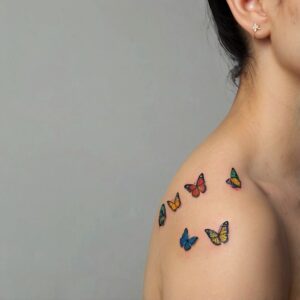 little butterfly tattoo designs