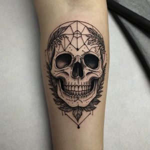 Best Skull Tattoo Outline Designs