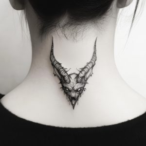 angel & demon tattoo