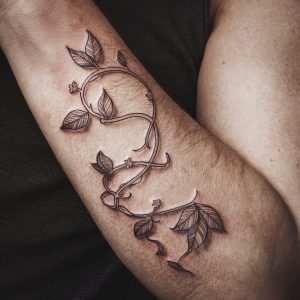 arm vine tattoos