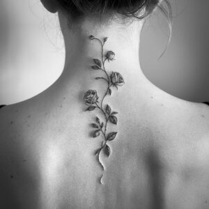 Back tattoos for girls