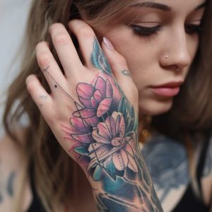 best tattoo on hand for girl