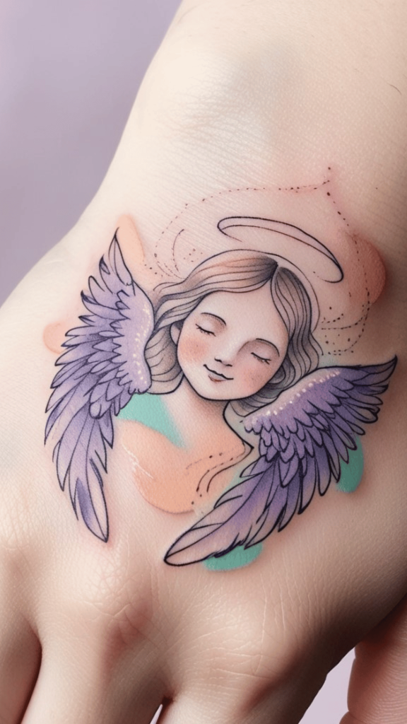 biblically accurate angels tattoo