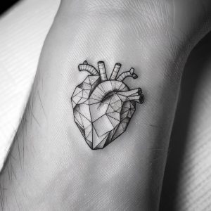 browning symbol heart tattoo