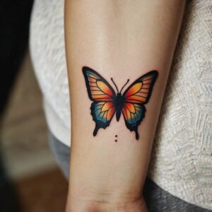 Wrist butterfly tattoo designs