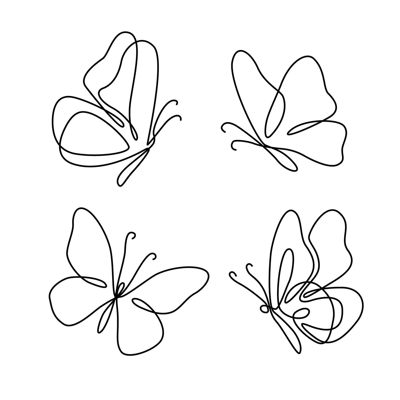 butterfly-outline-with-drawn-details-collection_23-2149021567