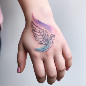 cherub angel tattoo