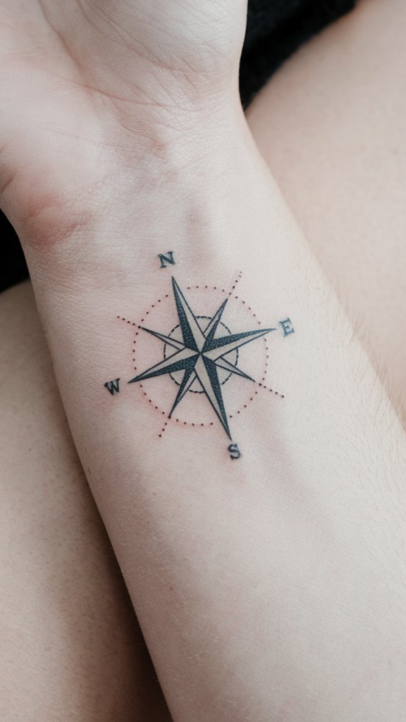 compass tattoo meaning