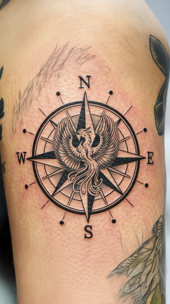 compass tattoos