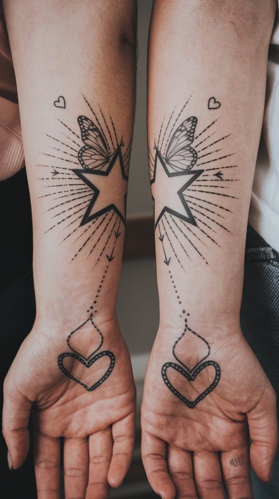 cute best friend tattoos