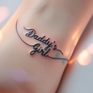 daddy's girl tattoos for dads