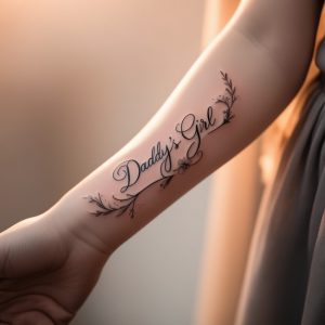 daddy's lil girl tattoo designs