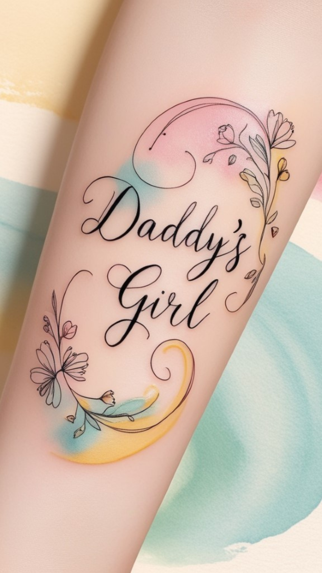 15 Stunning Daddy's Girl Tattoo Designs to Celebrate Love