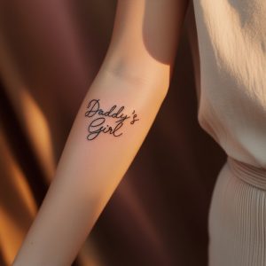 daddy's little girl tattoo images