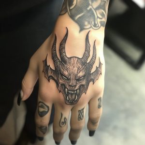 Demon tattoo designs