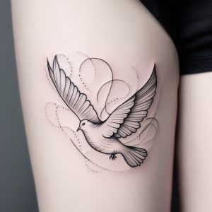 dove bird tattoo designs