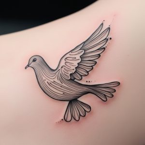 dove tattoo male