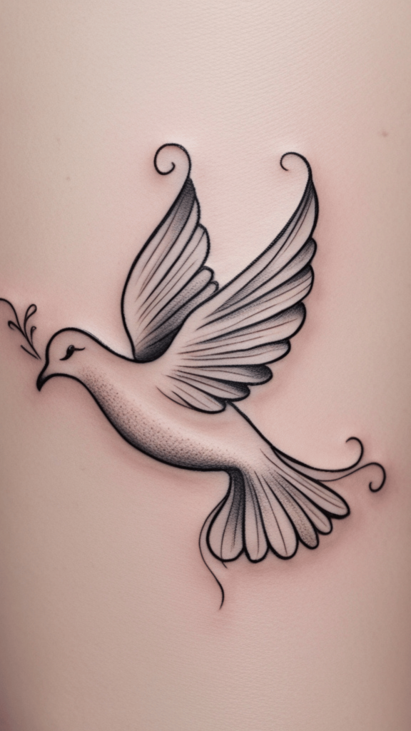 dove tattoos for men