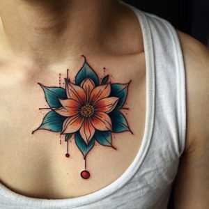 flower of life tattoos for guys