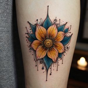 Flower tattoo designs for guys