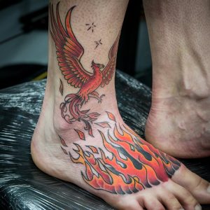 Unique foot tattoo designs