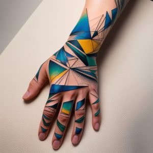 full hand tattoo for men