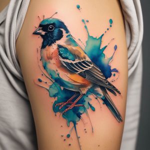 gold sparrow tattoo