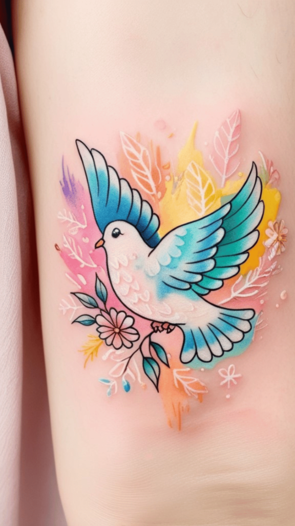 guy dove tattoos